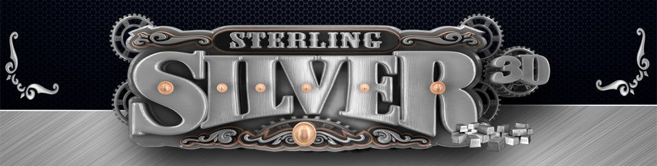 Sterling Silver 3D Online Video Slot