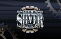 Sterling Silver 3D Online Video Slot Game £/$/€100 Bonus