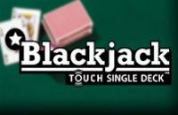 Blackjack Single Deck Touch Card Game