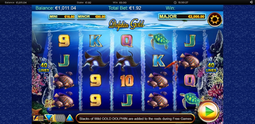 Dolphin Gold Stellar Jackpots