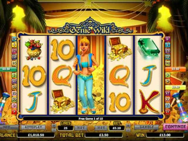 Genie Wild online slot