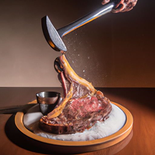 Tomahawk Steak Salt Bae