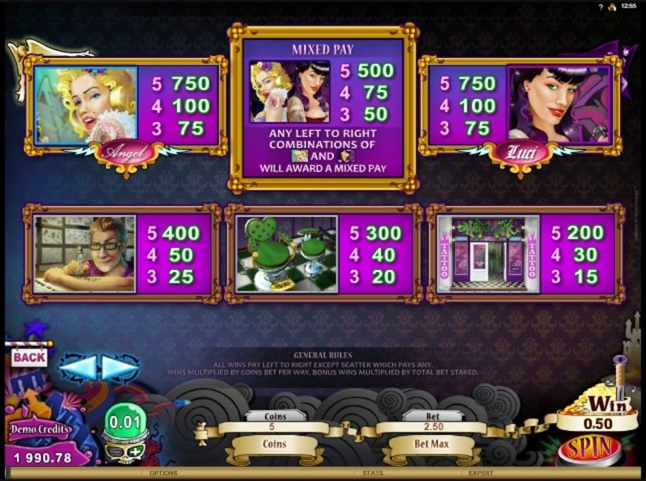 Hot Ink Slot Hot Ink Slots